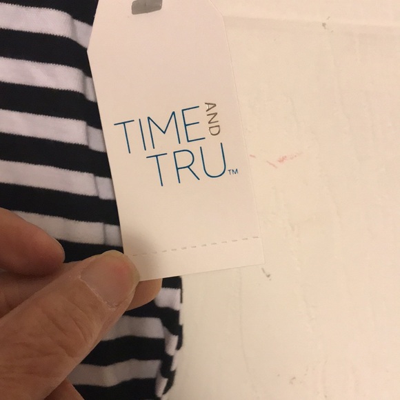 NWT Women’s Striped T-Shirt Dress - Picture 3 of 7